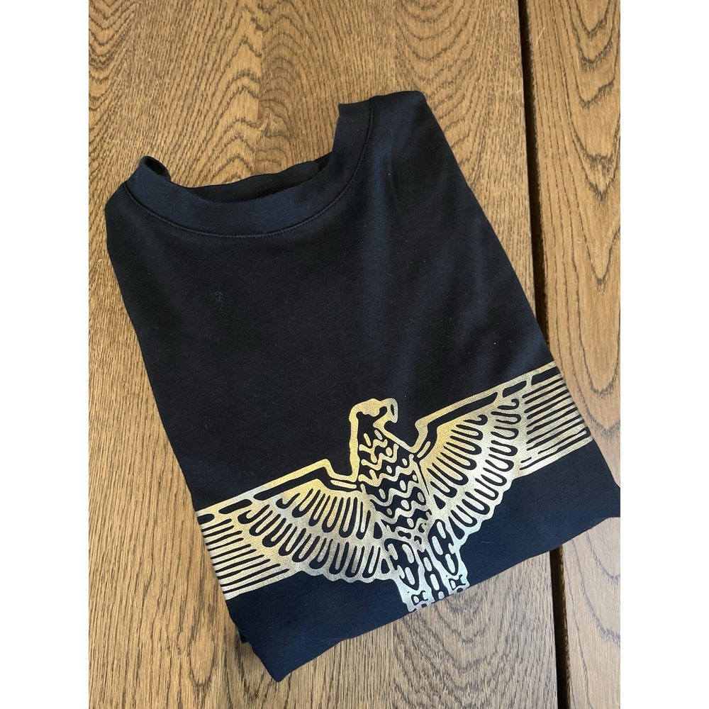 Boy London Free Size Dress Oversized T Shirt Gold Black Wings United Kingdom - Picture 13 of 13